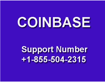 Coinbase Support Number +1-855-504-2315