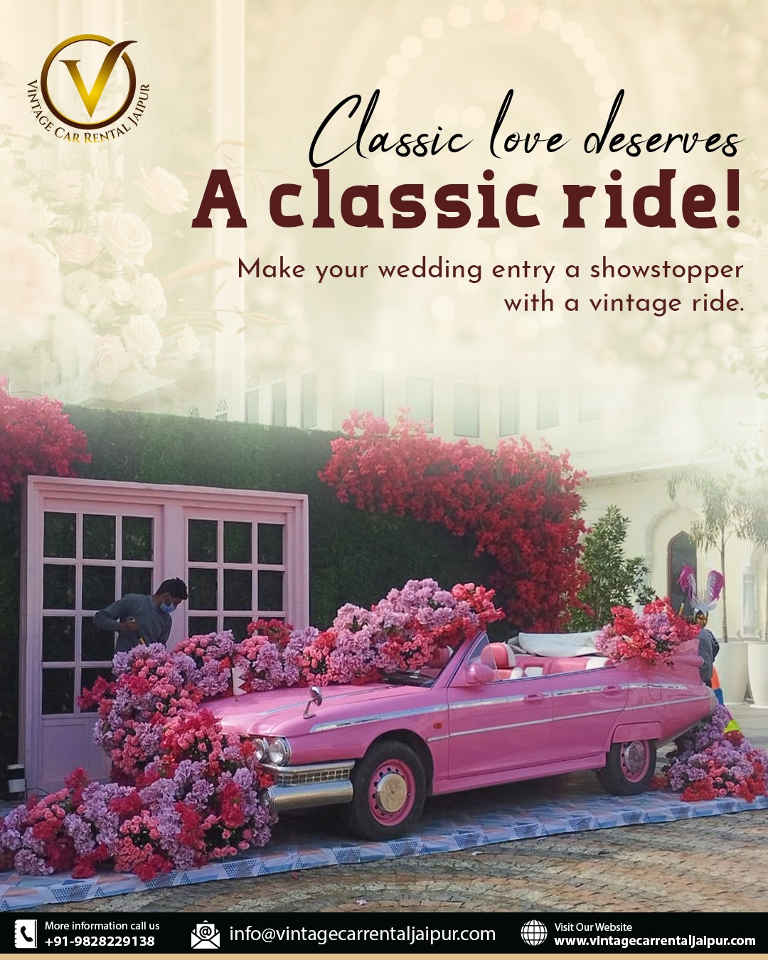 Boost Your Brand with Vintage Car Rental for Promotion