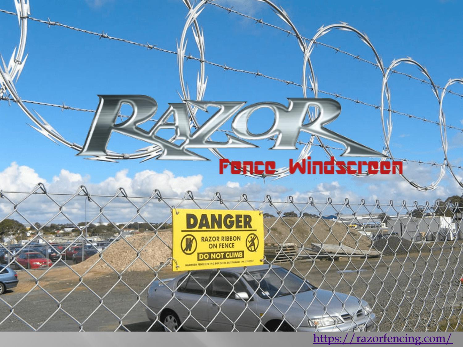 Barb wire installation