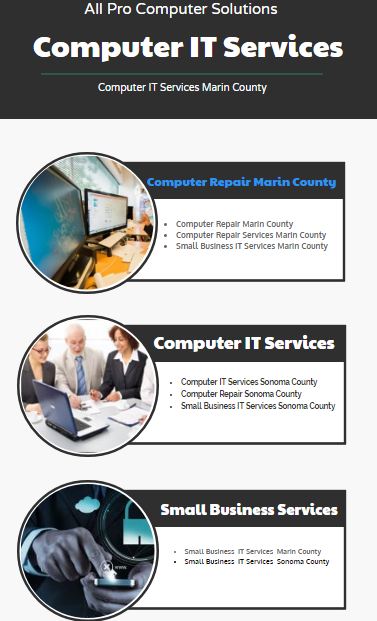 Avail Computer IT Services in Marin County for Improvements