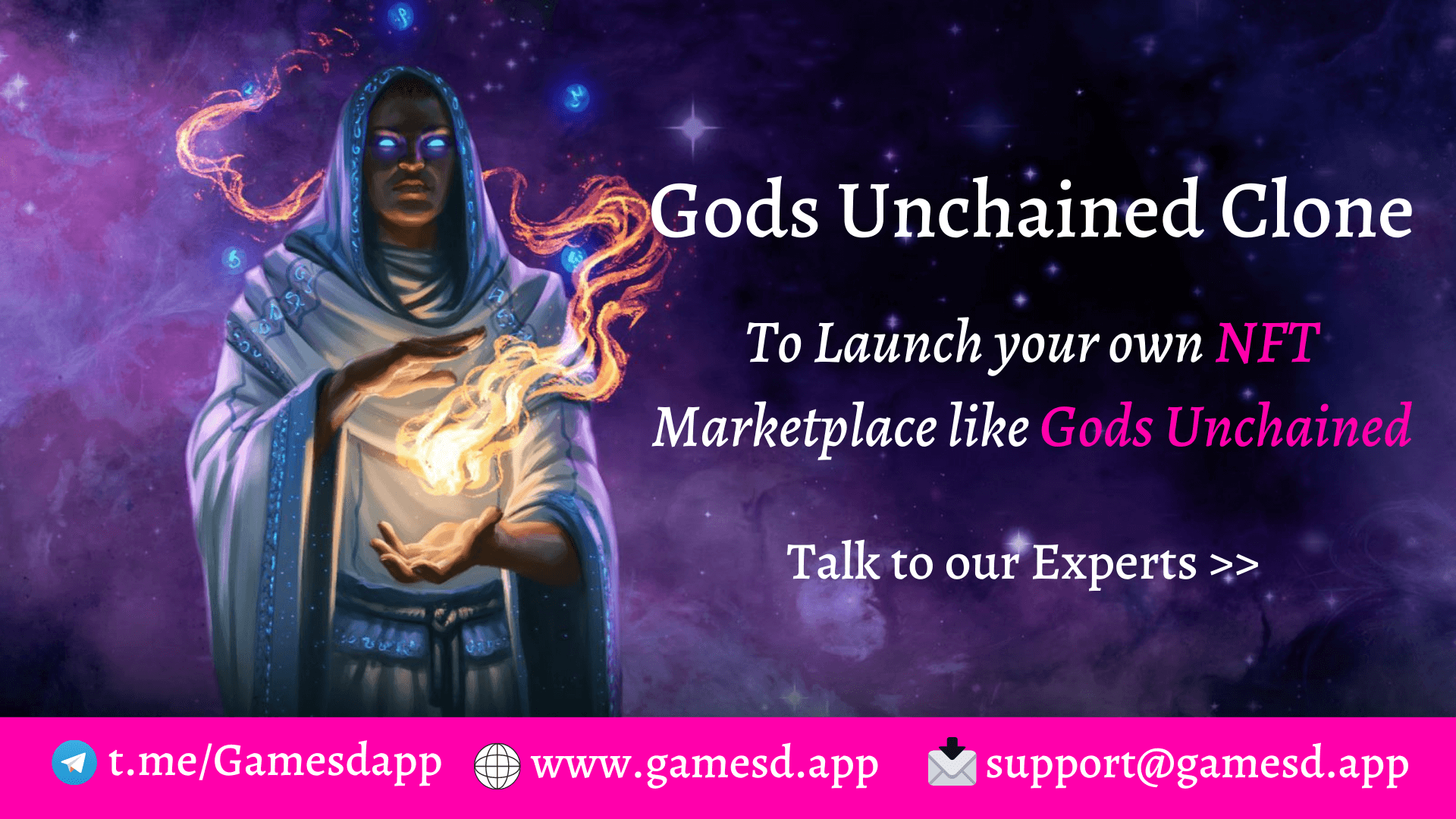 Develop your own Digital Trading Card game like Gods Unchained.