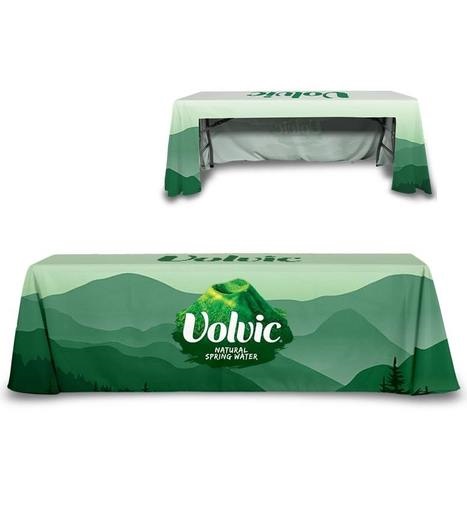 Trade Show Tablecloths And Custom Table Covers For Events