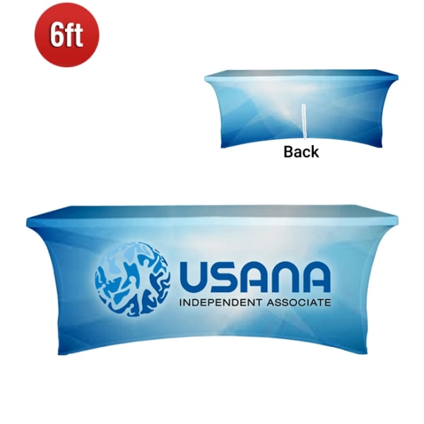 Soft Linen Solid Stock Table Covers For Trade Show Events