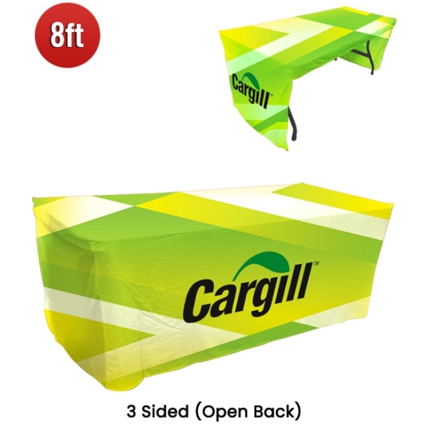 Premium Custom Table Covers And Throw For Trade Shows