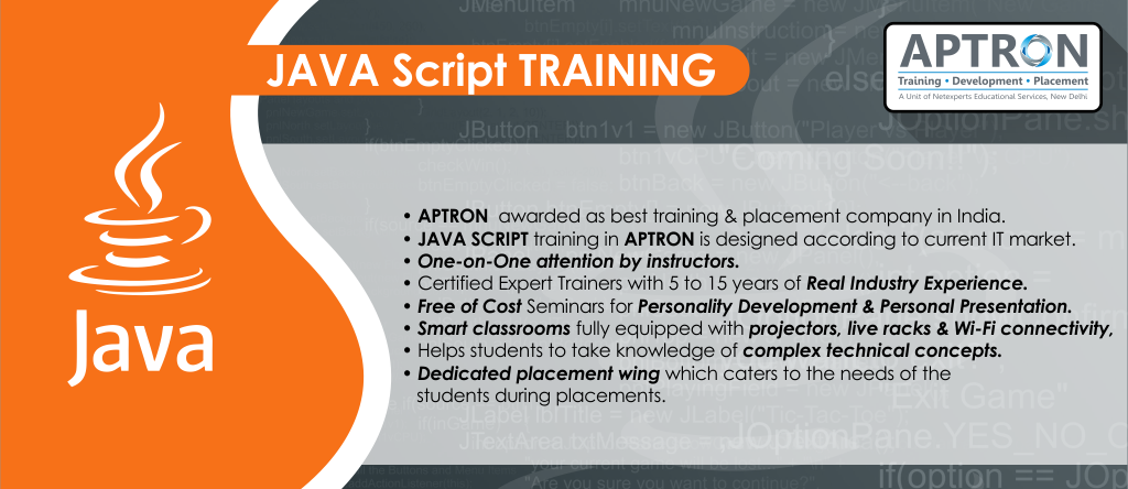 Javascript Training in Noida