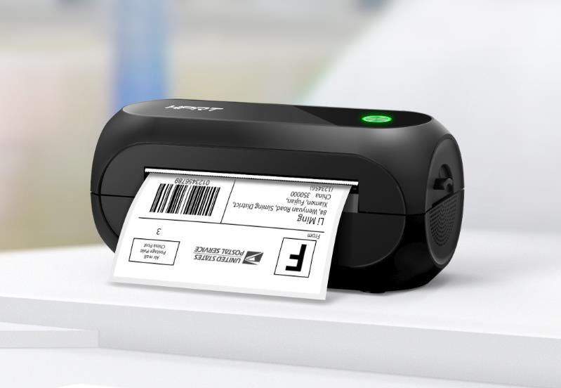 What is a thermal label printer and what are its features