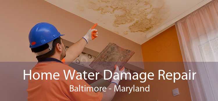 Home Water Damage Repair in Baltimore