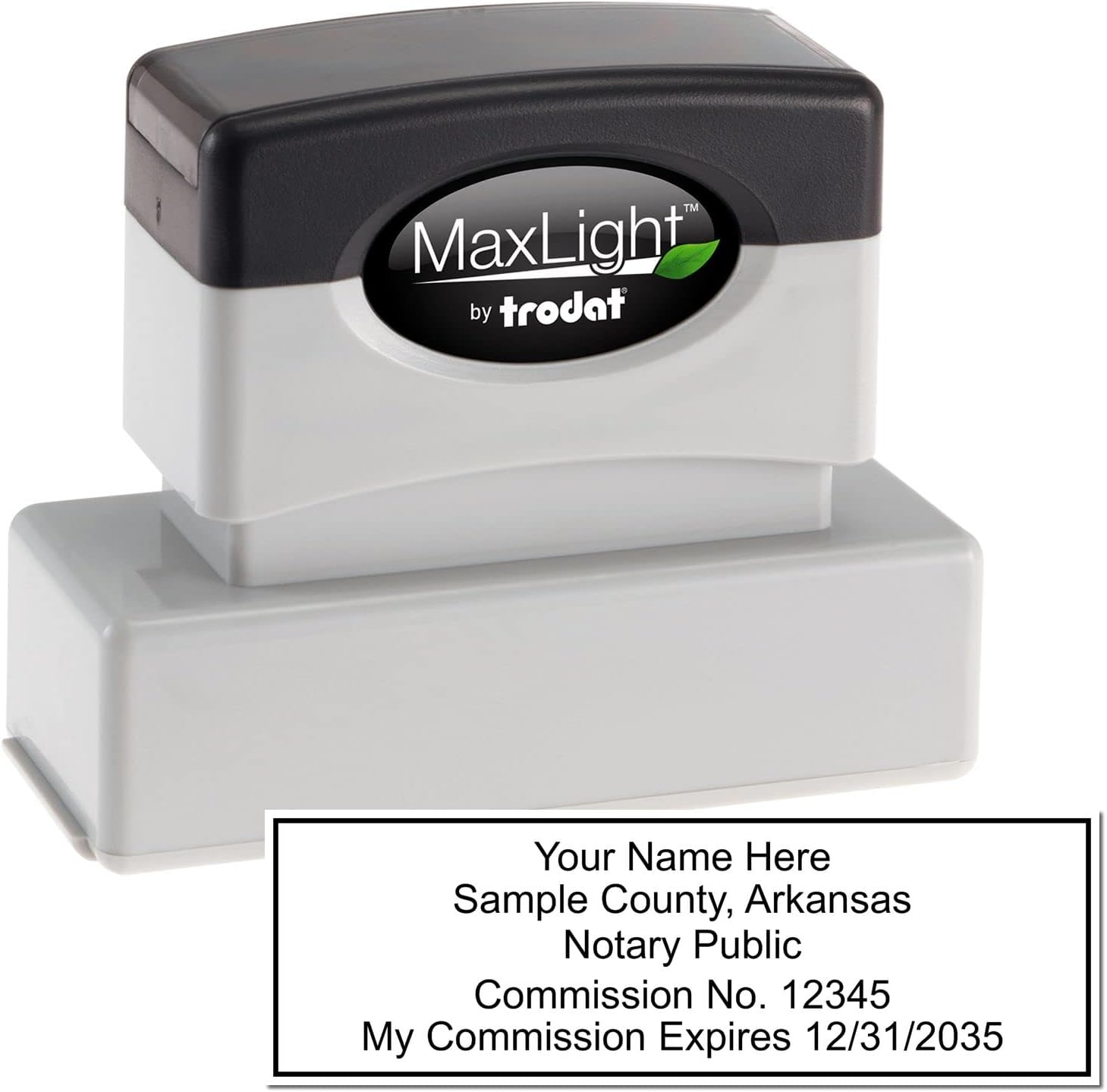 State-Approved Arkansas Notary Stamp – Professional Precision by Acorn Sales