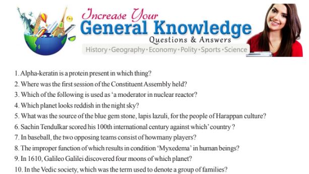 5000+ General Knowledge Questions And Answers PDF English