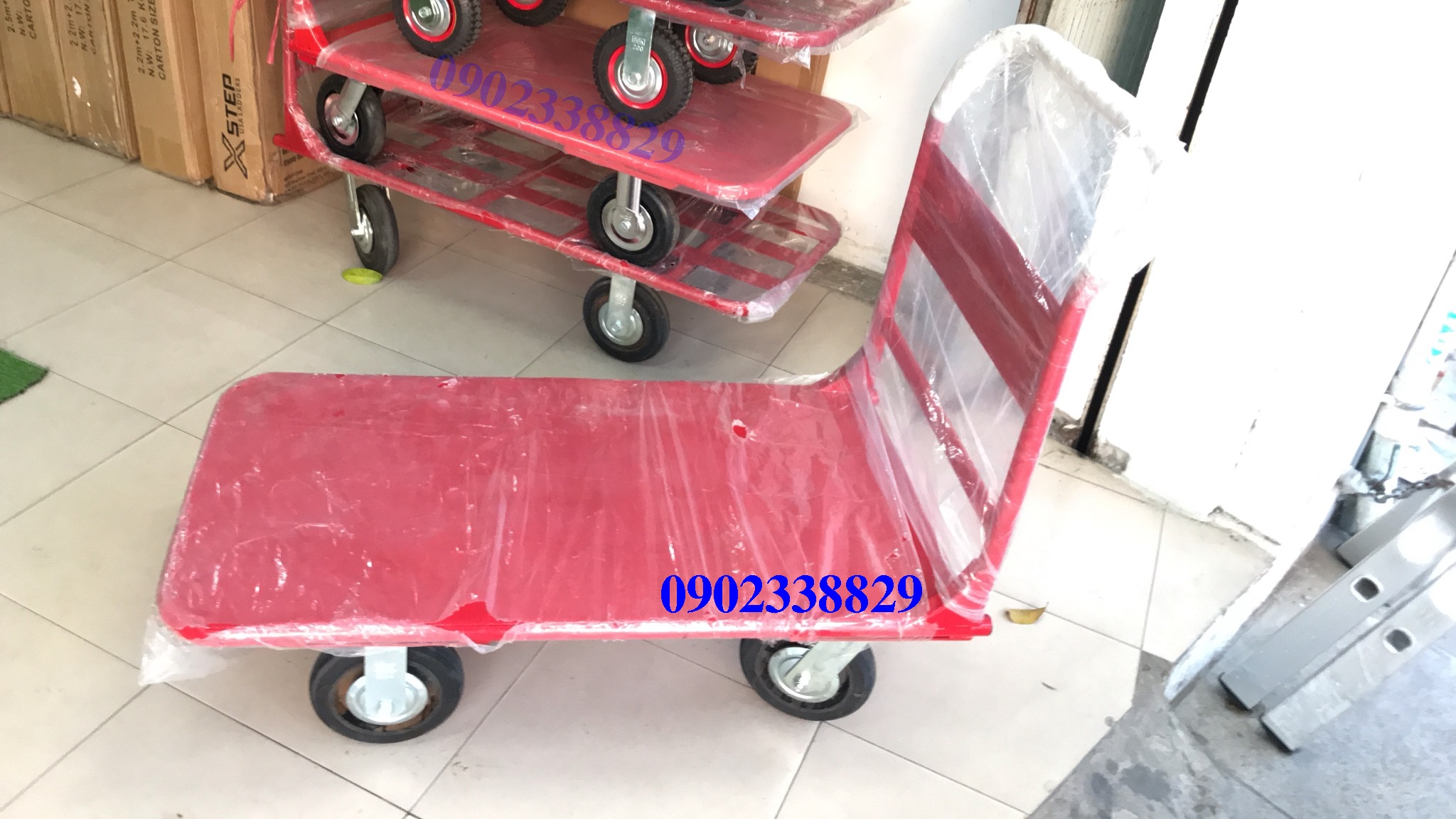 Carts rickshaw restaurant in ho chi minh city