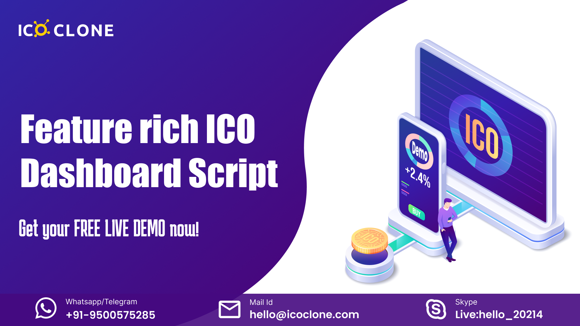 What Advantages Can ICO Dashboard Script Provide Startups?