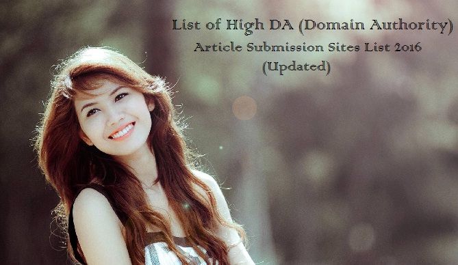 Dofollow Article Submission Sites List 2022
