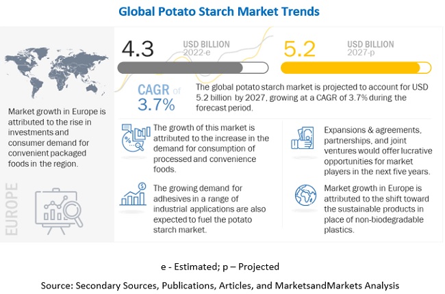 Potato Starch Market Current Trends and Future Estimations to 2027