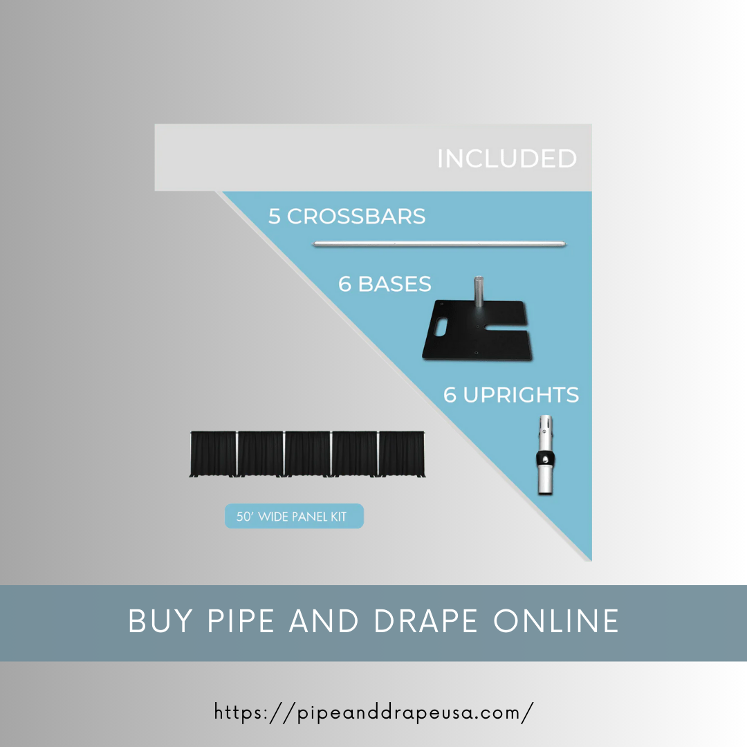 Elevating Event Design: Pipe and Drape Systems for Modern Innovations