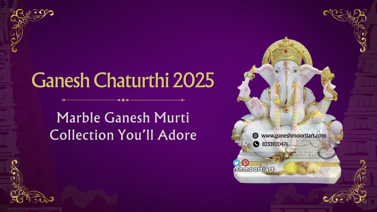 Ganesh Chaturthi: Marble Ganesh Murti Collection You’ll Adore