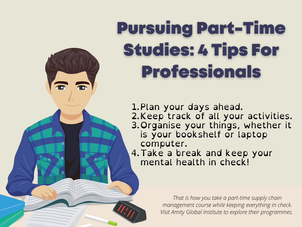Pursuing Part-Time Studies: 4 Tips For Professionals