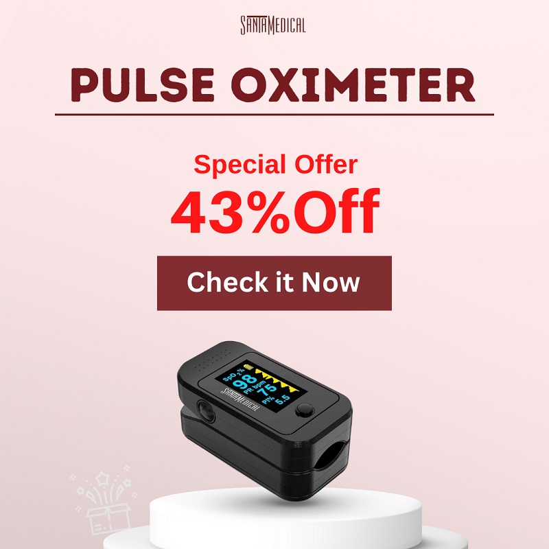 Get Amazon Best Deal On Dual Color OLED Pulse Oximeter