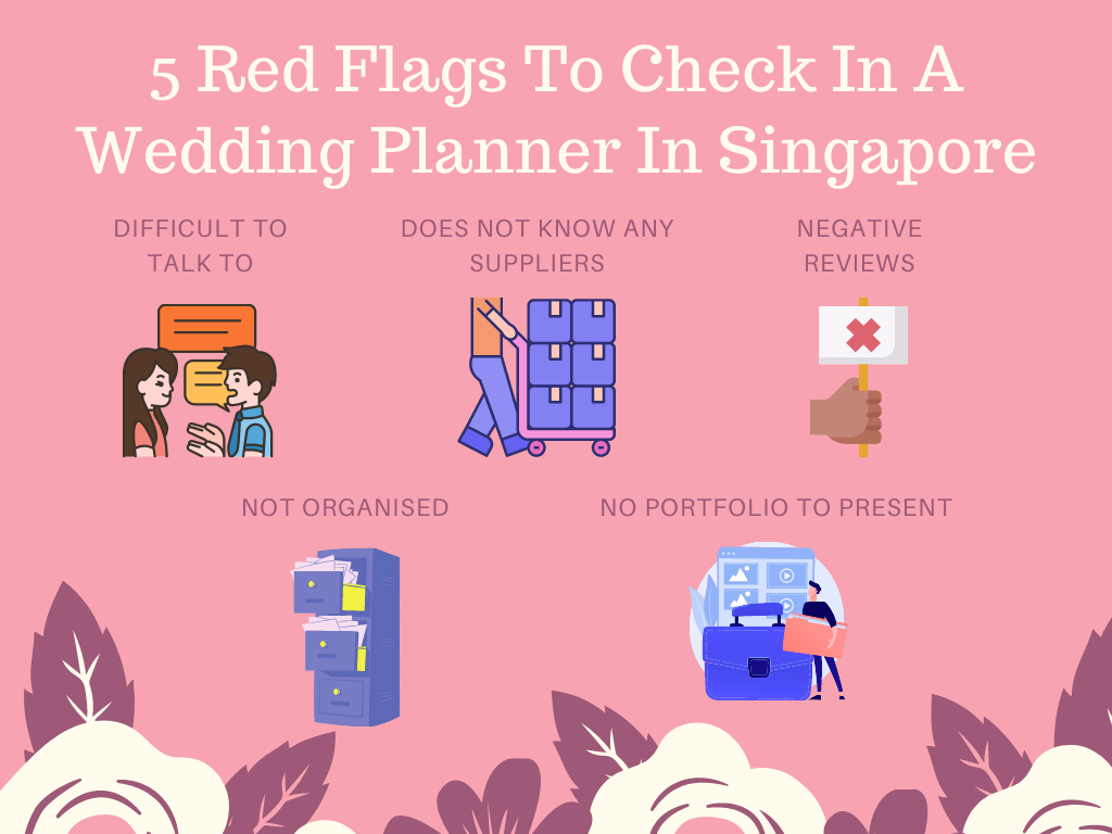 5 Red Flags To Check In A Wedding Planner In Singapore