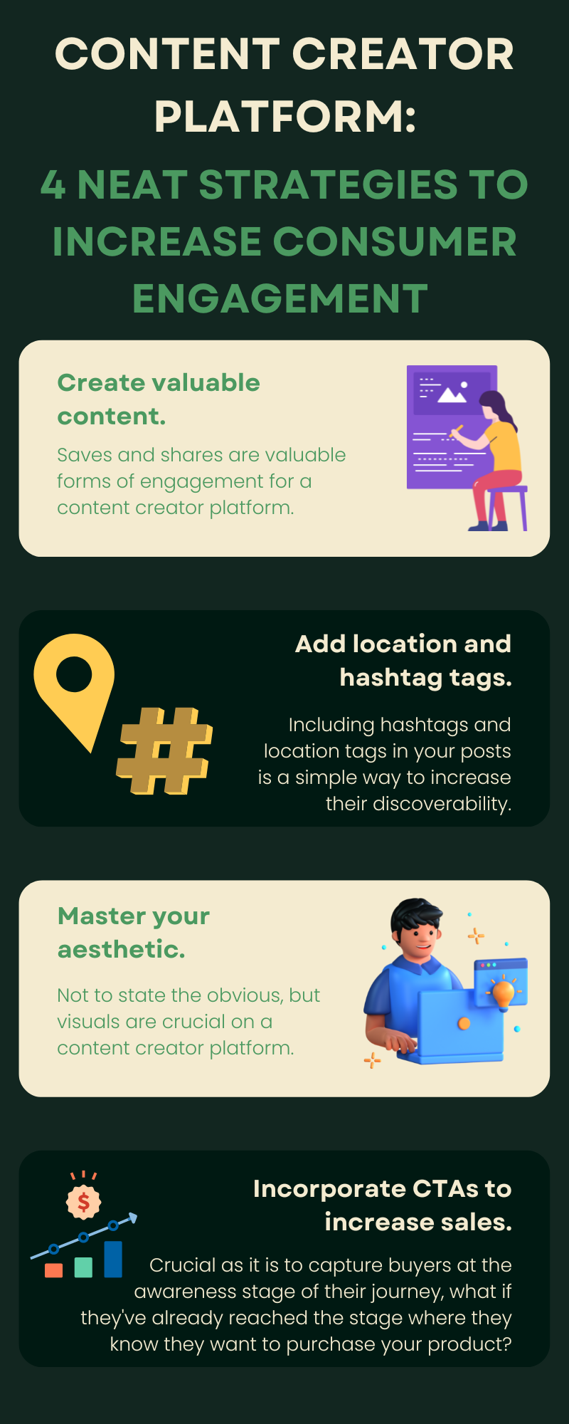 Content Creator Platform: 4 Neat Strategies to Increase Consumer Engagement