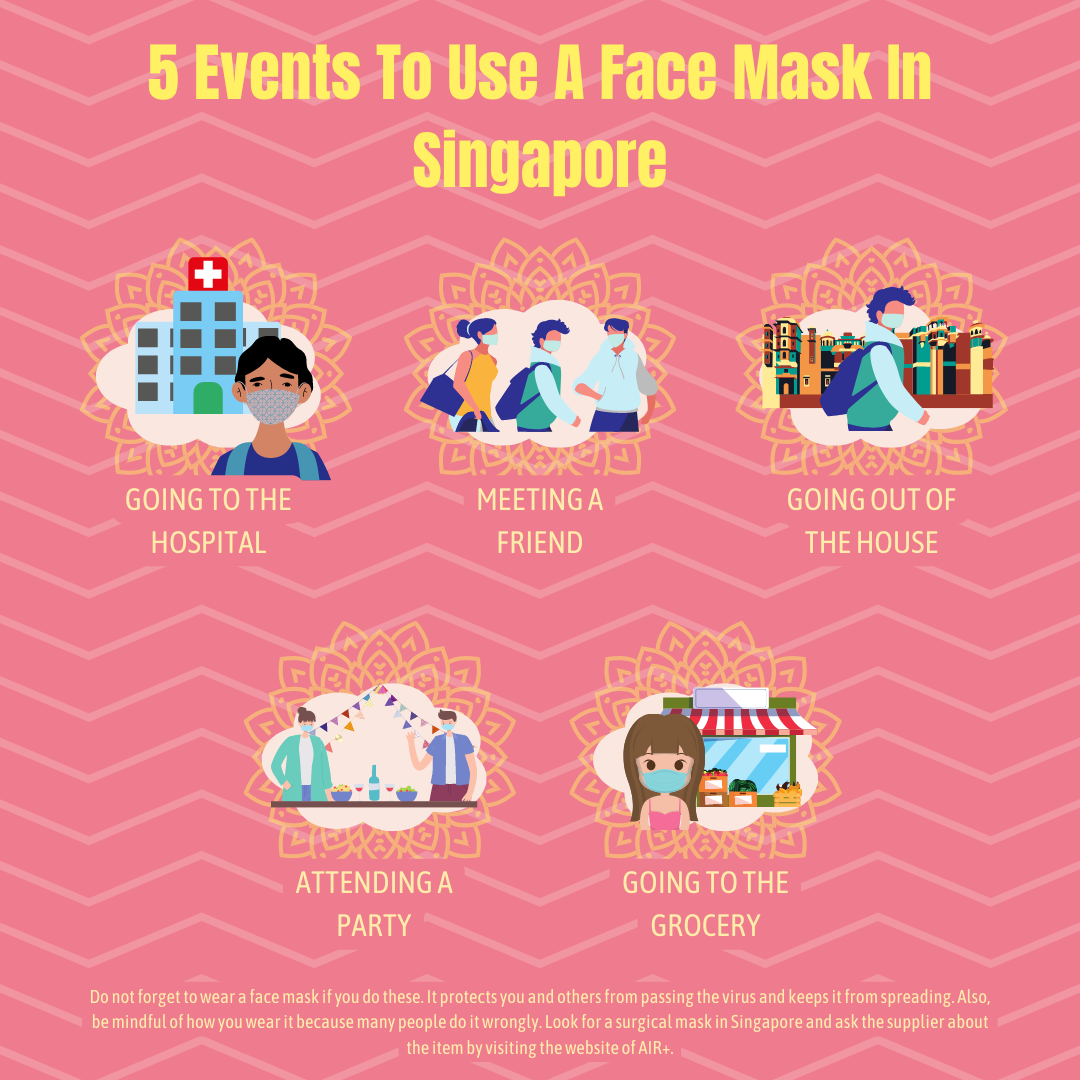 5 Events To Use A Face Mask In Singapore