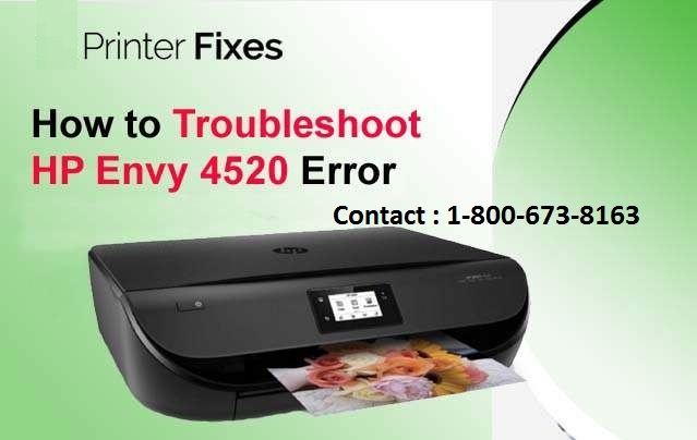 HOW TO FIX HP ENVY 4520 ERROR?