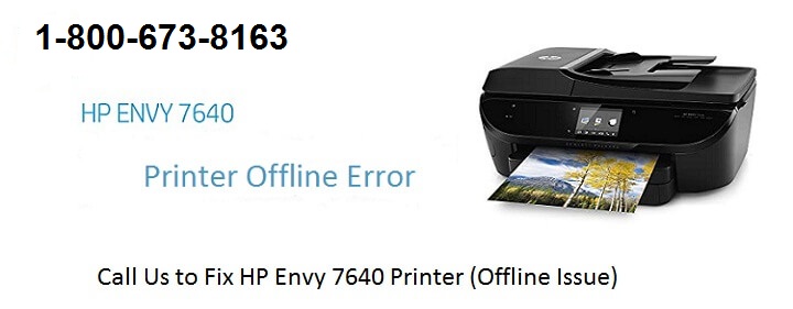Fix HP Envy 7640 Printer Problems (Offline Error)