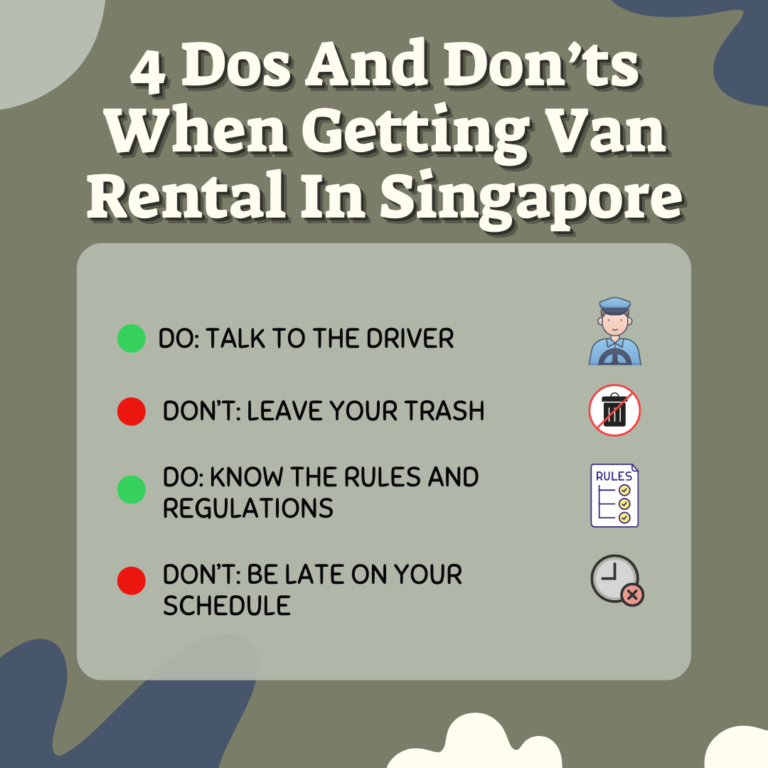 4 Dos And Don’ts When Getting Van Rental In Singapore