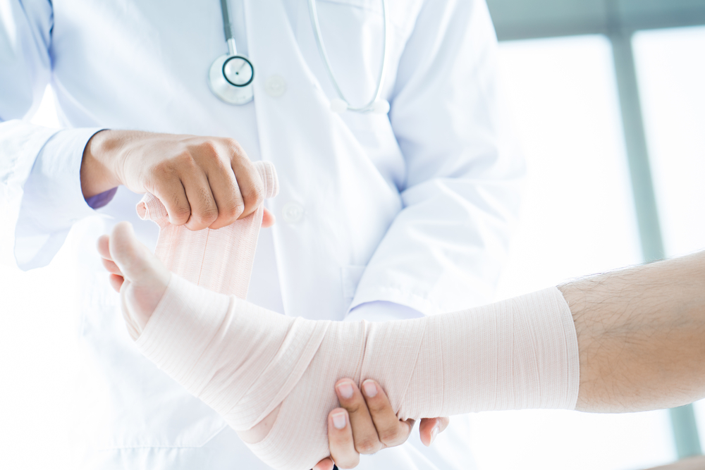 Bandages Applied With Adhesive Are Much Simpler To Apply Than Cotton Bandages