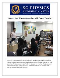 Physics Tuition Singapore