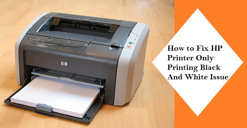 Tips to Fix HP Printer not Printing Black and White Color