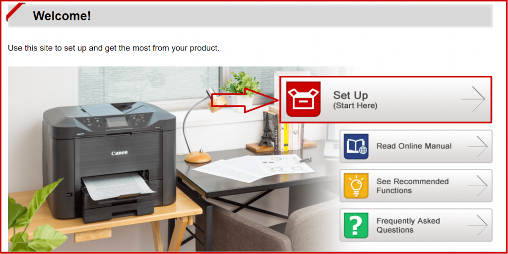 How To Setup Canon Printer Through Website Ij.Start.Canon