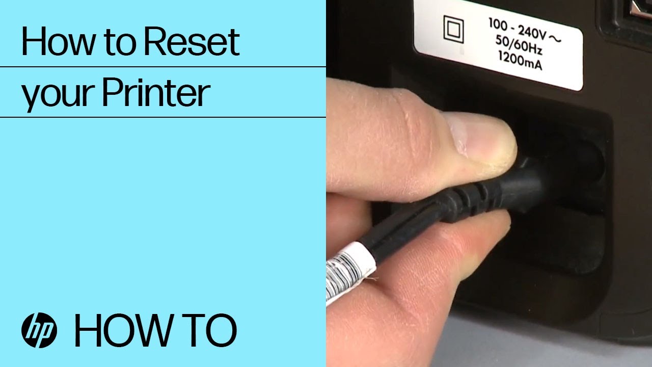 How to Reset Your HP Printer to Factory Settings A Step by Step Guide