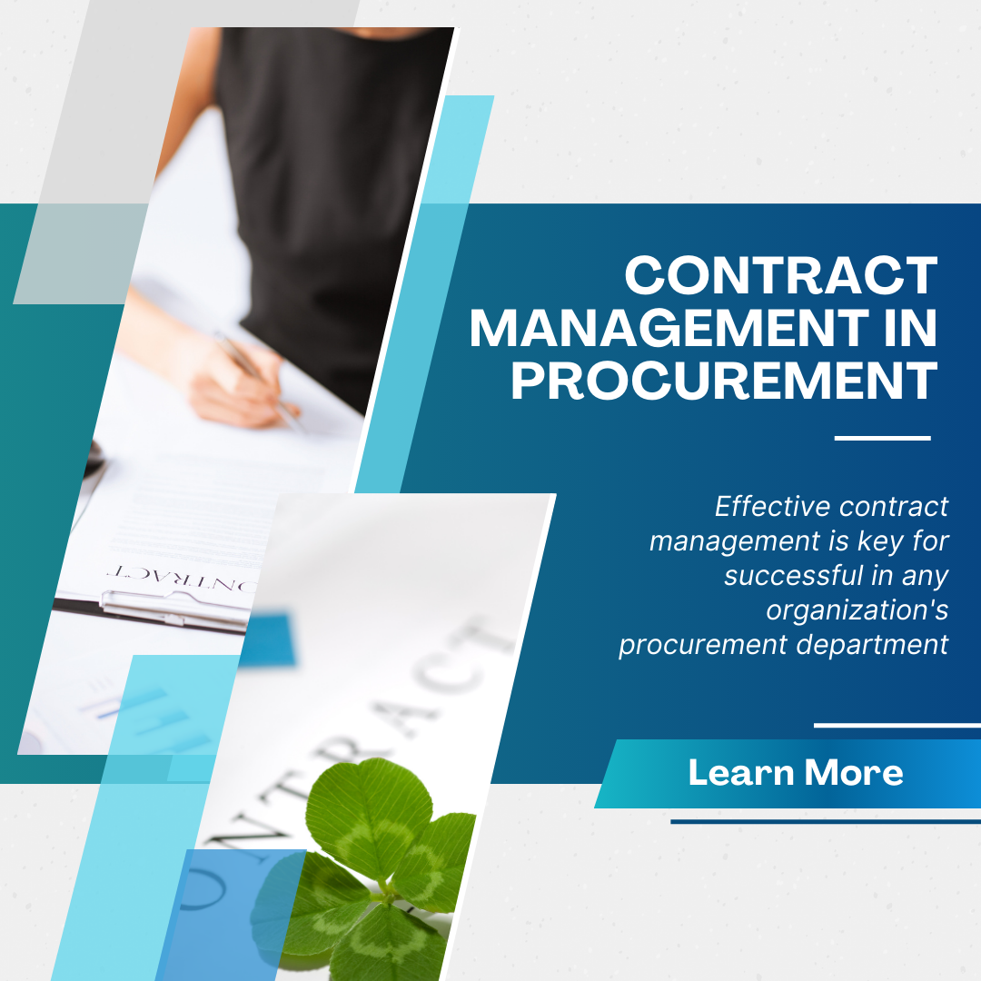 Simplifying contract management processes can lead to more efficient procurement.
