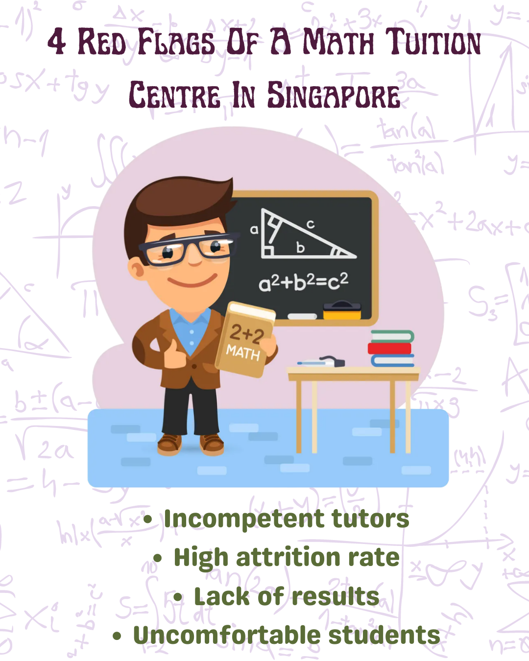 4 Red Flags Of A Math Tuition Centre In Singapore