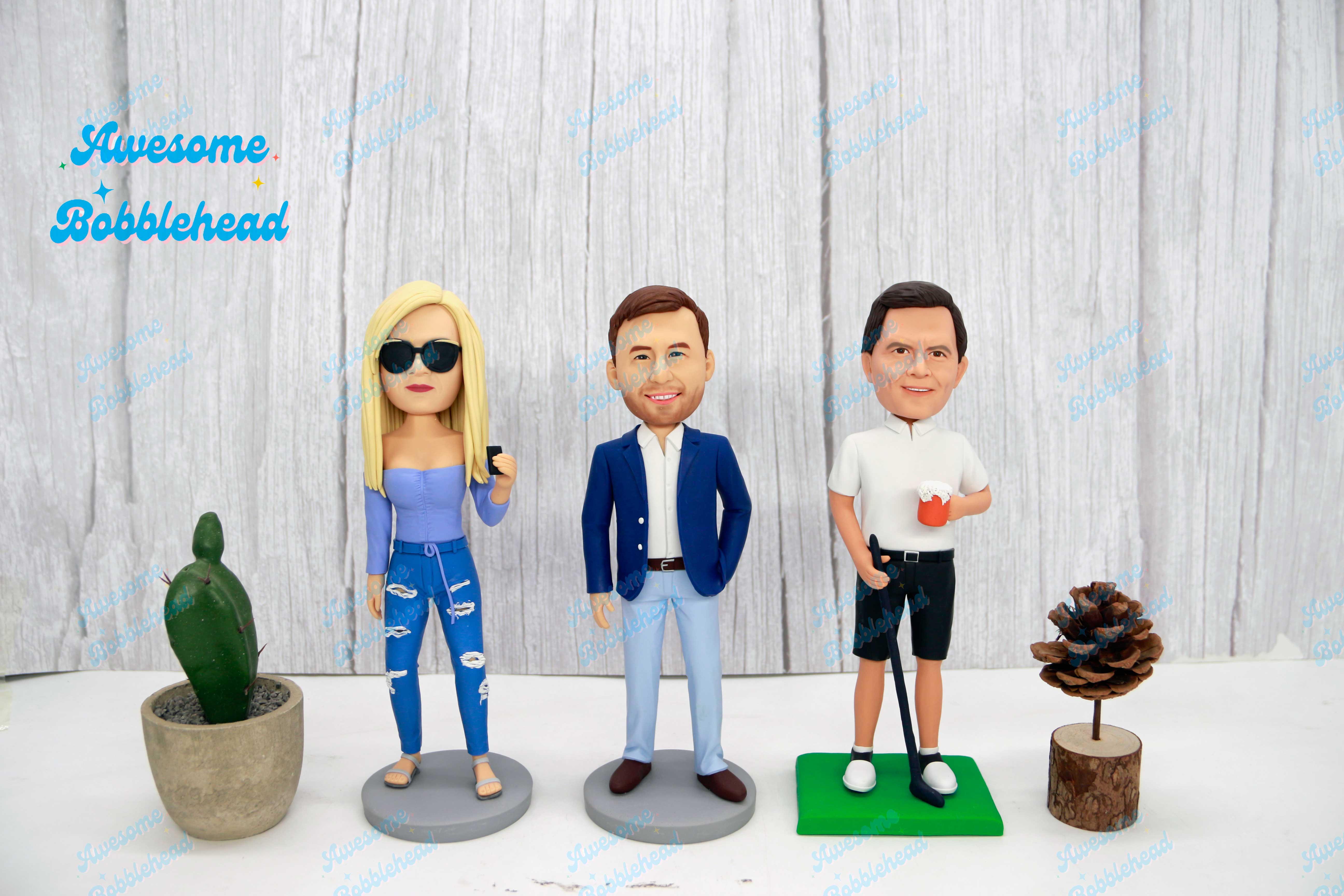 Custom Bobble Head Dolls - Speed Matters