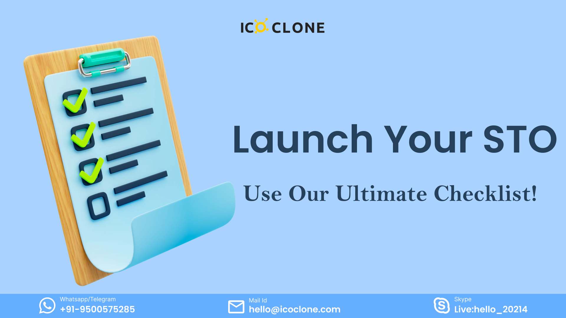 The Ultimate Checklist for Launching Your STO!