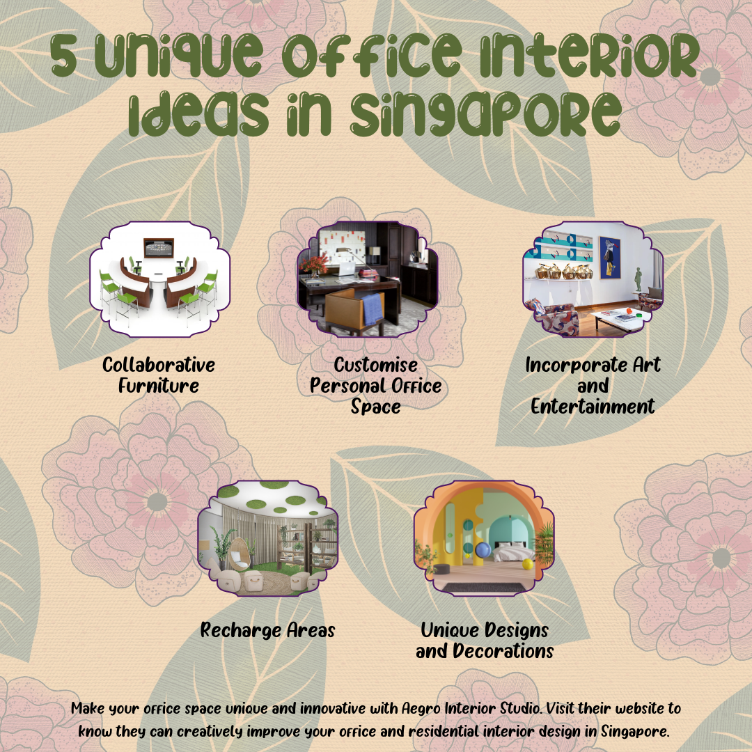 5 Unique Office Interior Ideas in Singapore