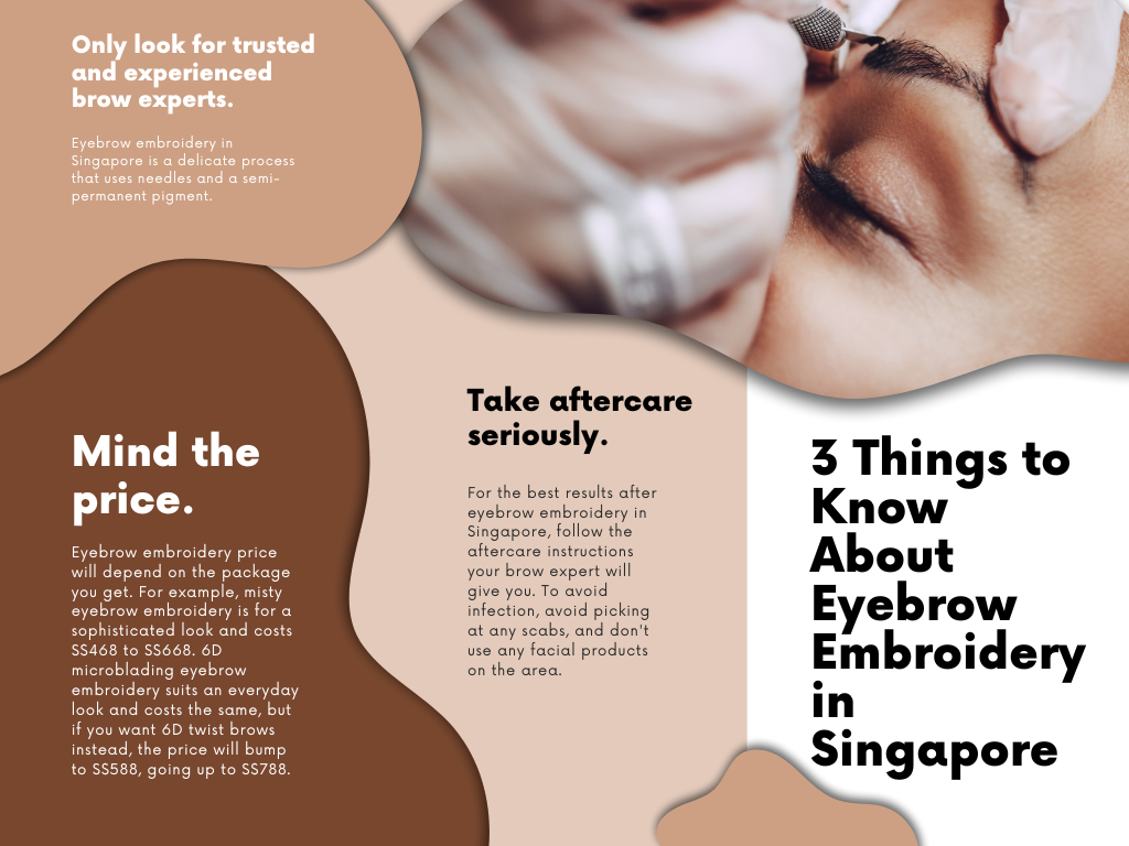 3 Things to Know About Eyebrow Embroidery in Singapore