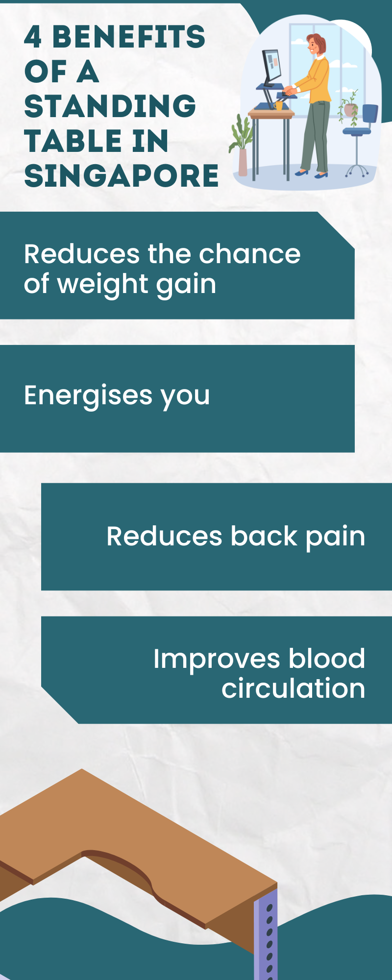 4 Benefits Of A Standing Table In Singapore