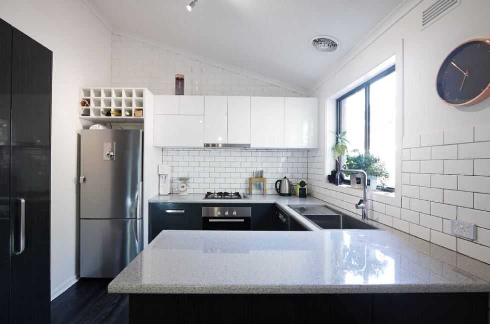 Stone overlay benchtops Adelaide