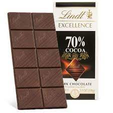 lindt dark chocolate bar