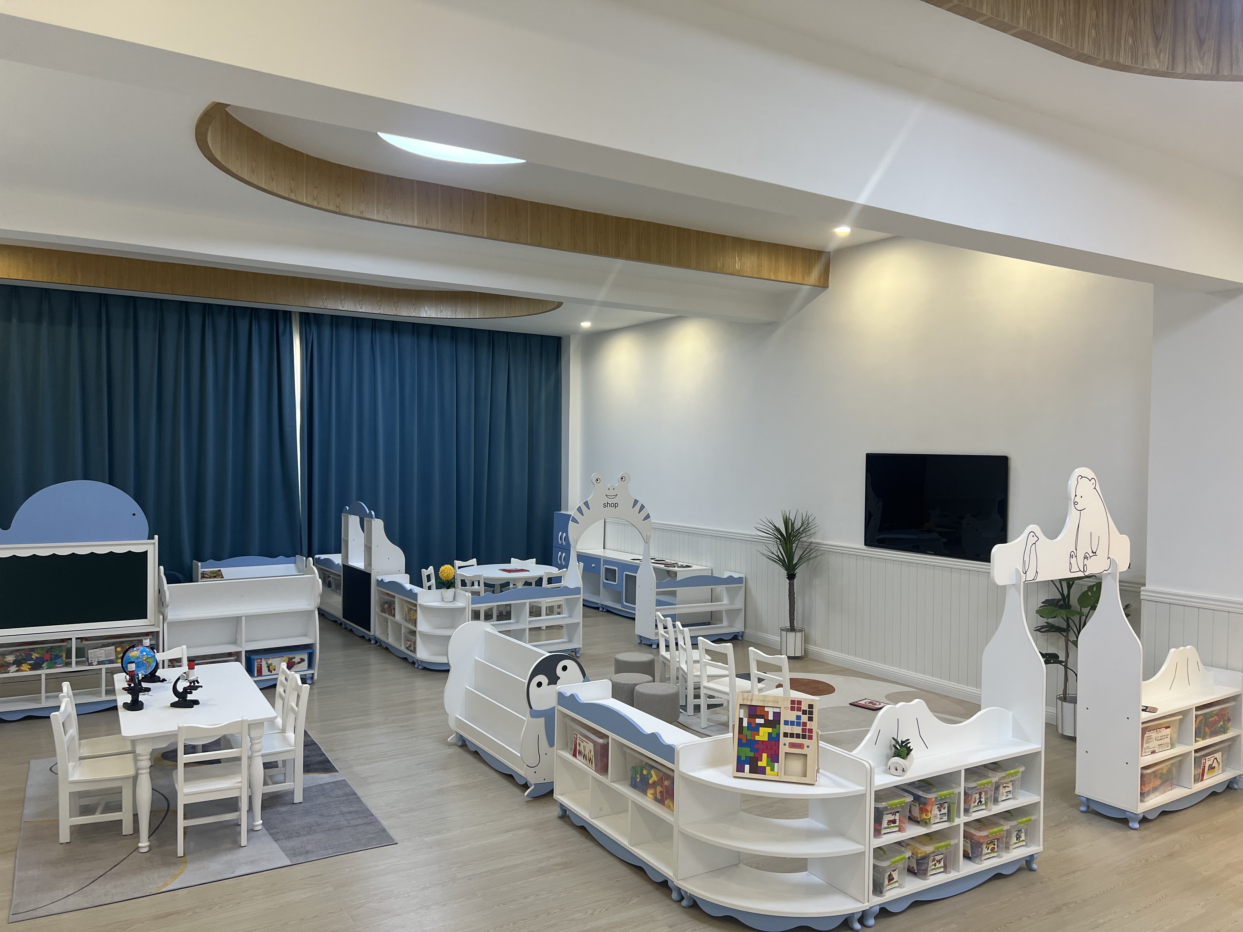Gomeng kindergarten classroom layout case