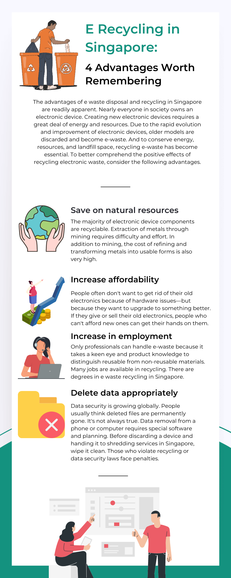 E Recycling in Singapore: 4 Advantages Worth Remembering