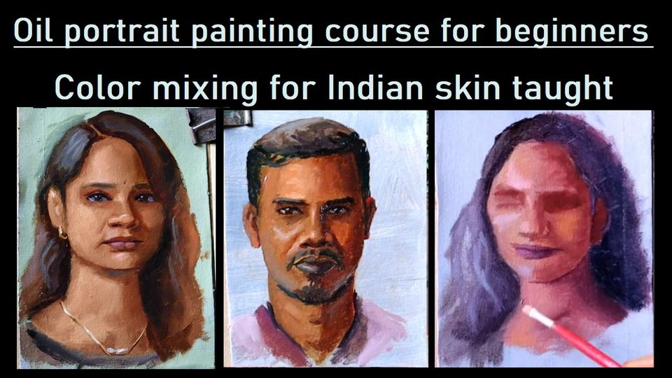 Portrait Drawing for Beginners | Portrait Drawing Course Online  |  Art Practice Online