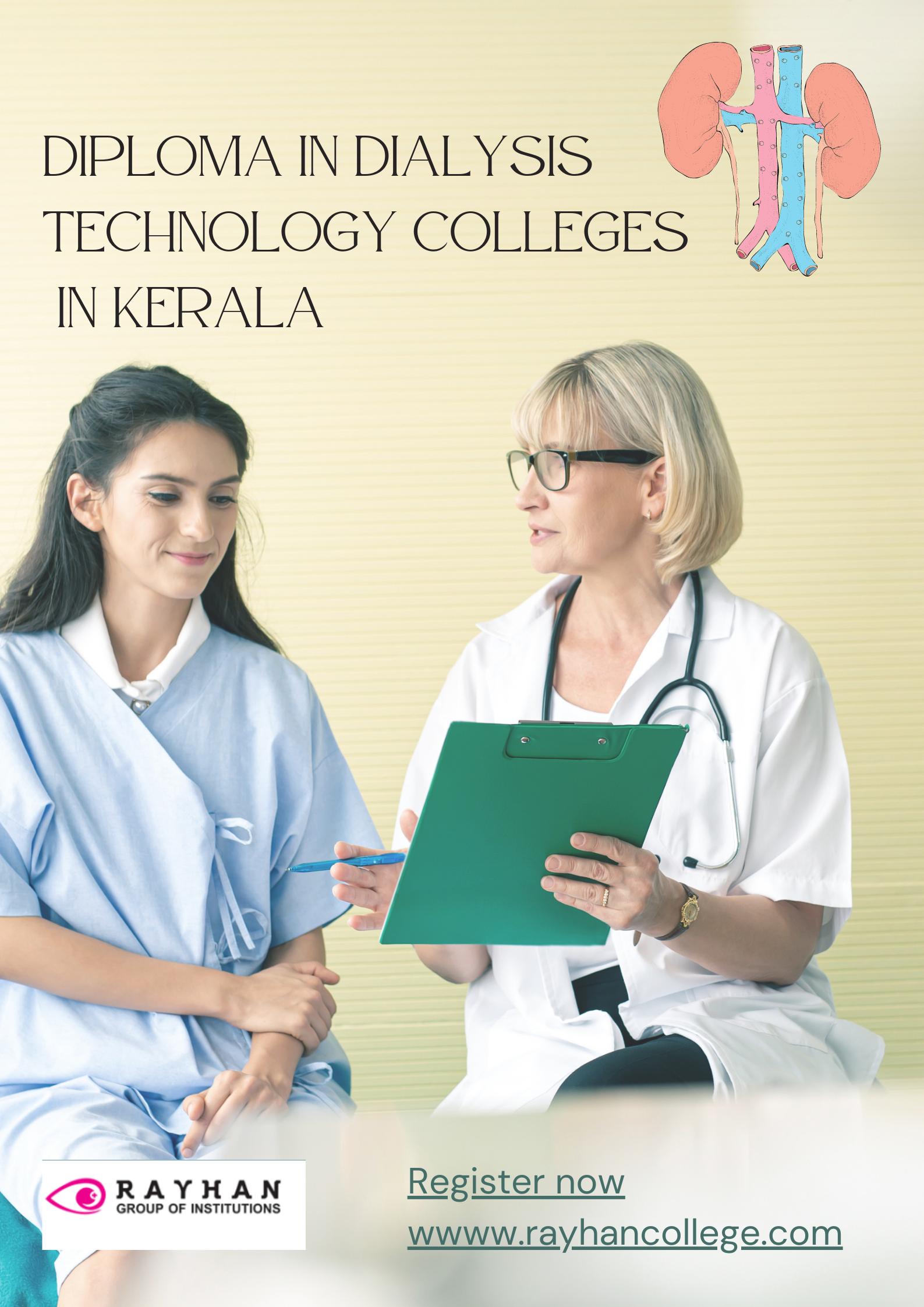 Diploma in dialysis technology colleges in Kerala