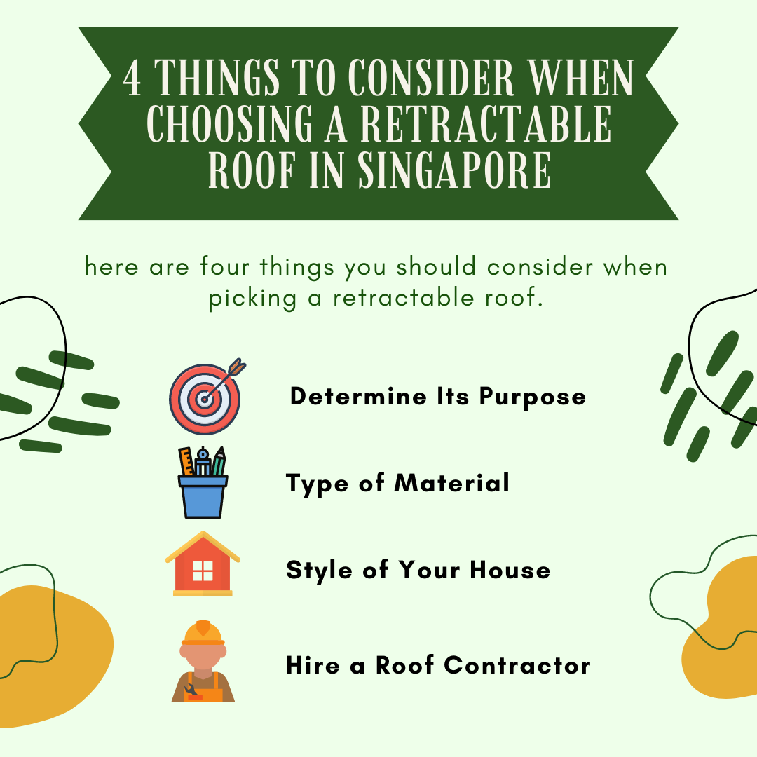 4 Things to Consider When Choosing a Retractable Roof in Singapore