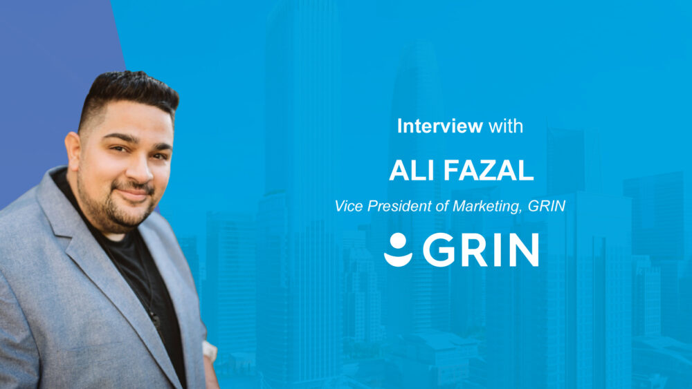 Martech Interview with Ali Fazal on Creator Management