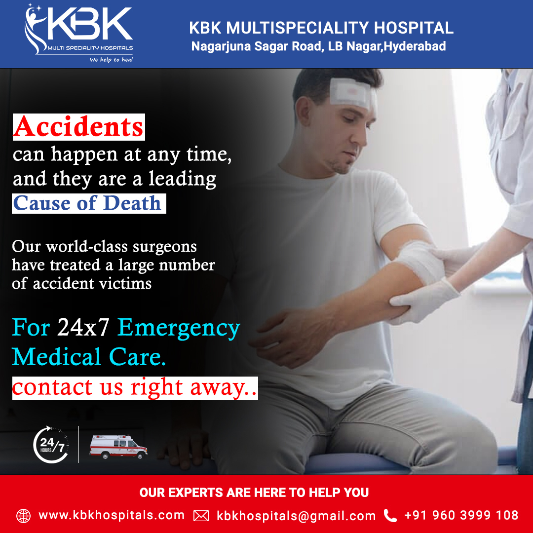 Accidental Injuries Fast healing Treatment