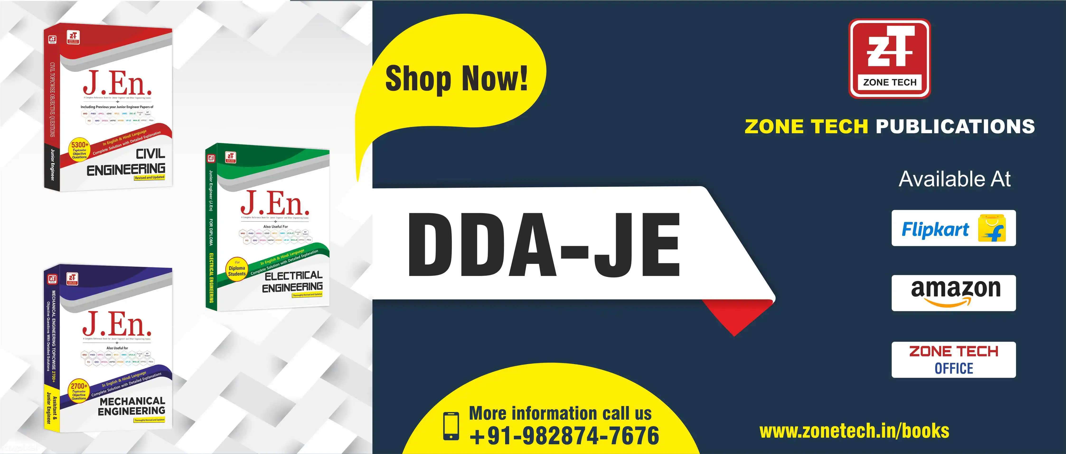 ZONE TECH CLASSES FOR DDA JE