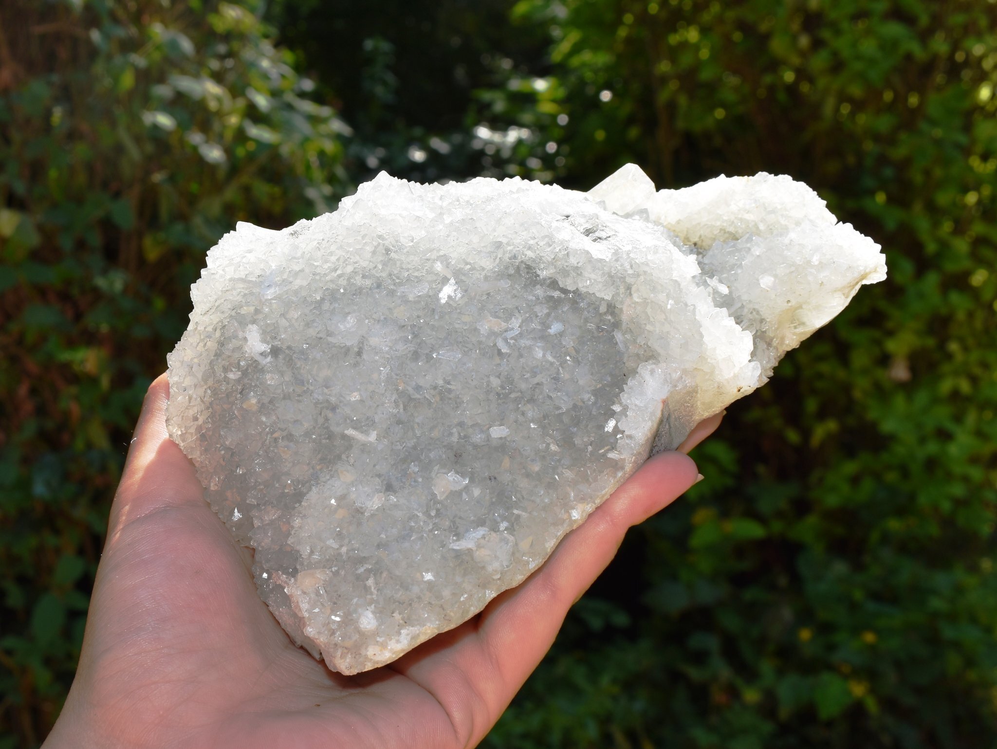 Large Natural & Unique Apophyllite Crystal Stone Piece